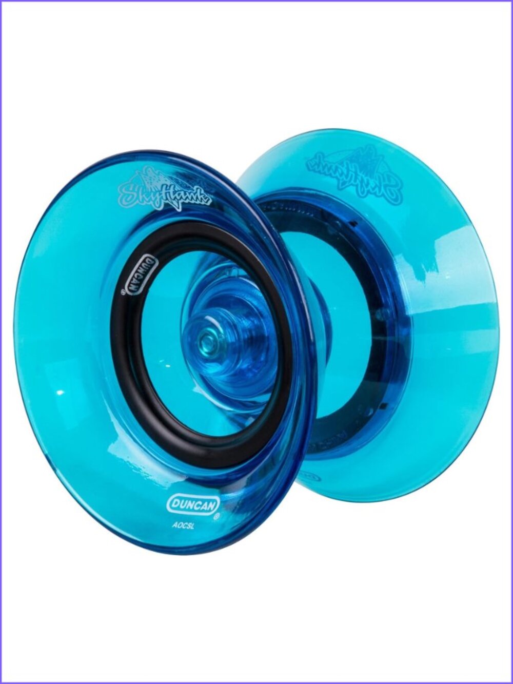 Duncan Plastic Yo-Yo Skyhawk Advanced Level - Blue New Sealed For Age 12+